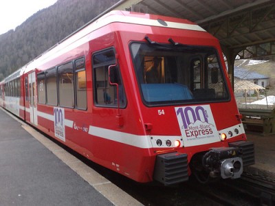 Train en garde Vallorcine